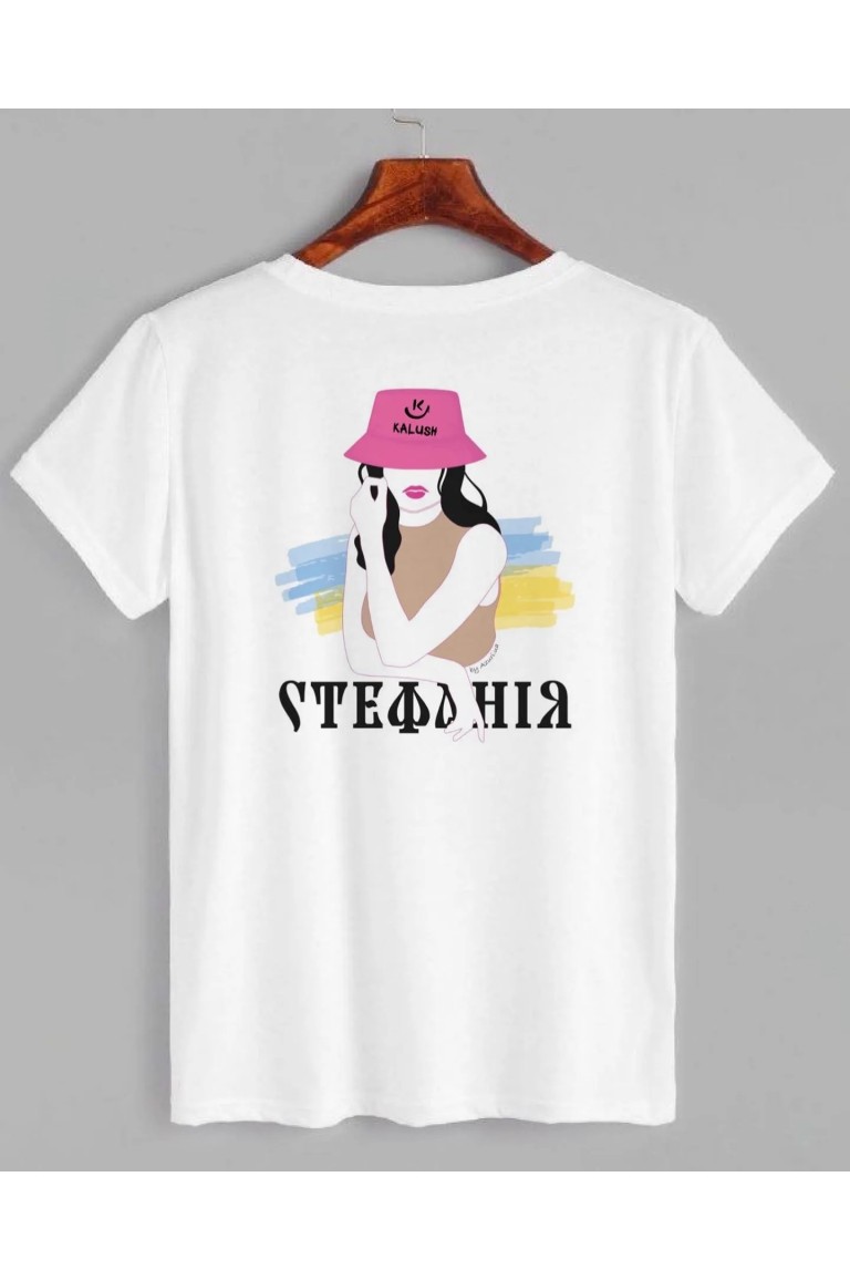 Бавовняна біла футболка.