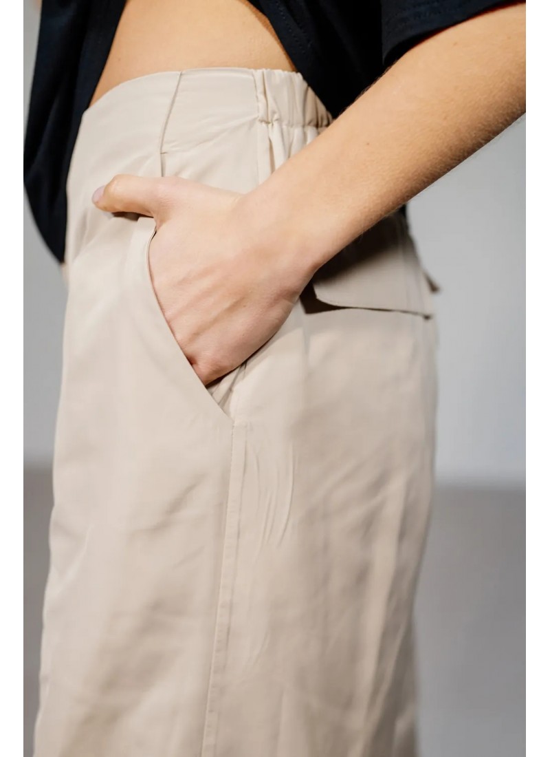 Oversize штани-карго в кольорі беж Oversize штани-карго в кольорі беж