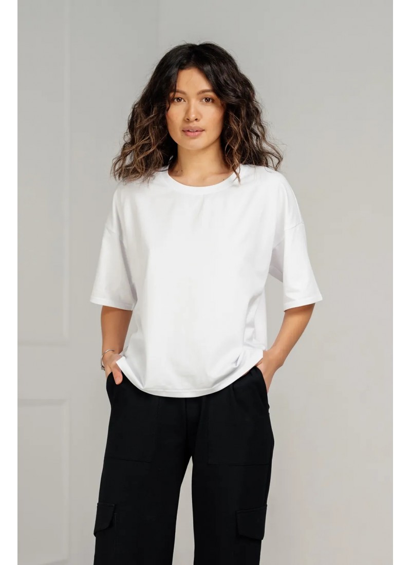 Біла oversize футболка Біла oversize футболка