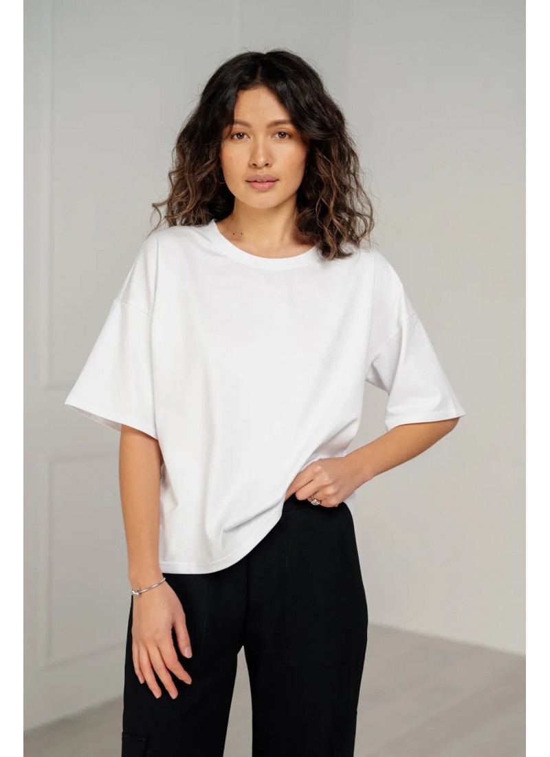 Біла oversize футболка Біла oversize футболка